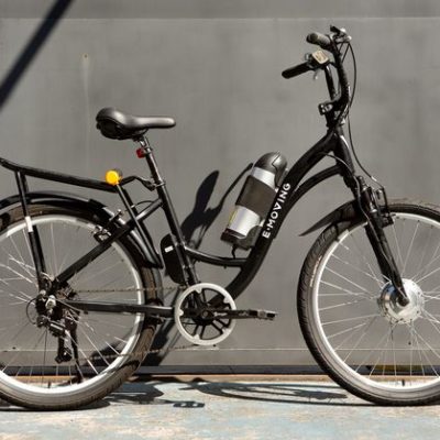 Bicicleta Elétrica Comfort Preta