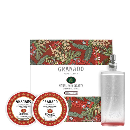 Perfumaria kit Granado Terrapeutics Ritual Energizante (3 Produtos)